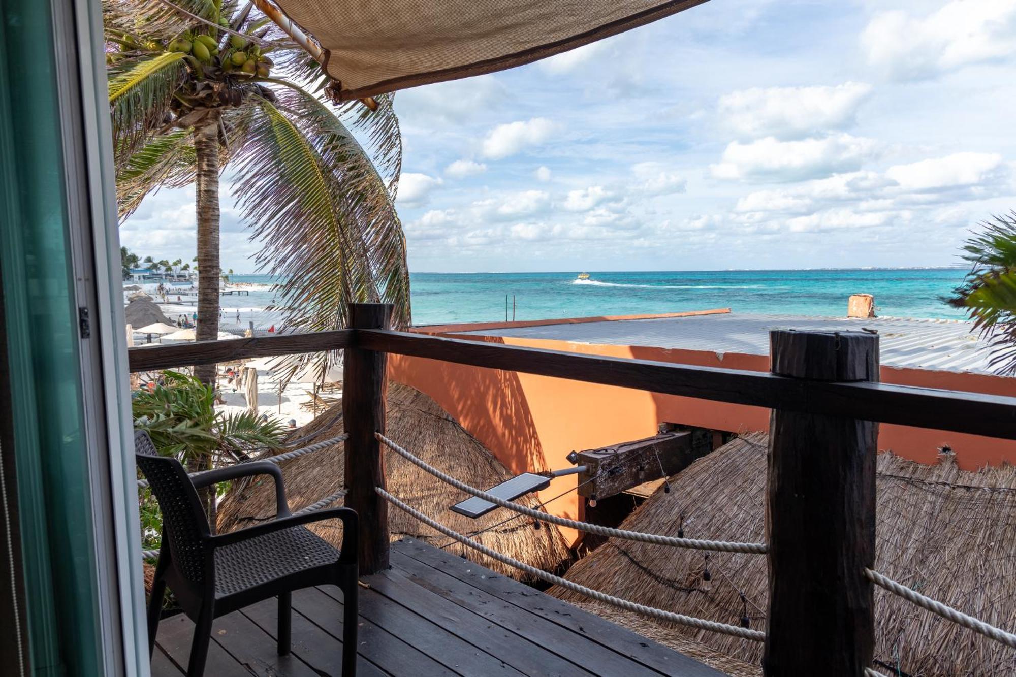 קנקון La Palma Beachfront Hotel Boutique - Self Check In מראה חיצוני תמונה